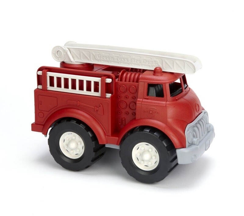 Green Toys fire truck