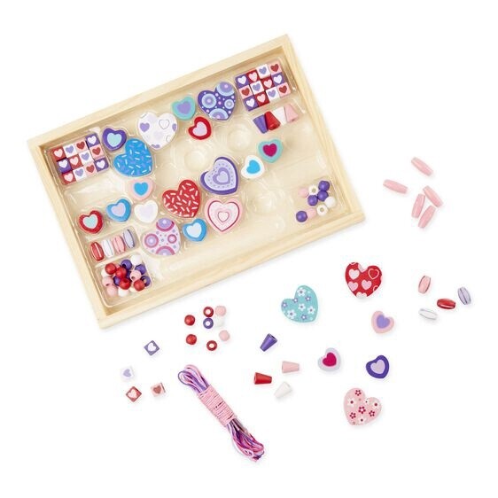 Melissa &amp; Doug sweet hearts bead set