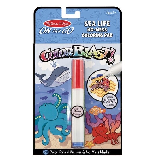 Melissa &amp; Doug color blast- Sea Life