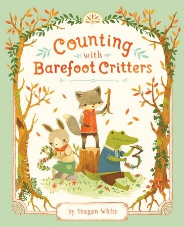 Counting With Barefoot Critters- Board Book