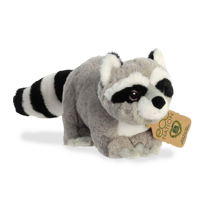 Aurora eco-friendly recycled plush- Raccoon