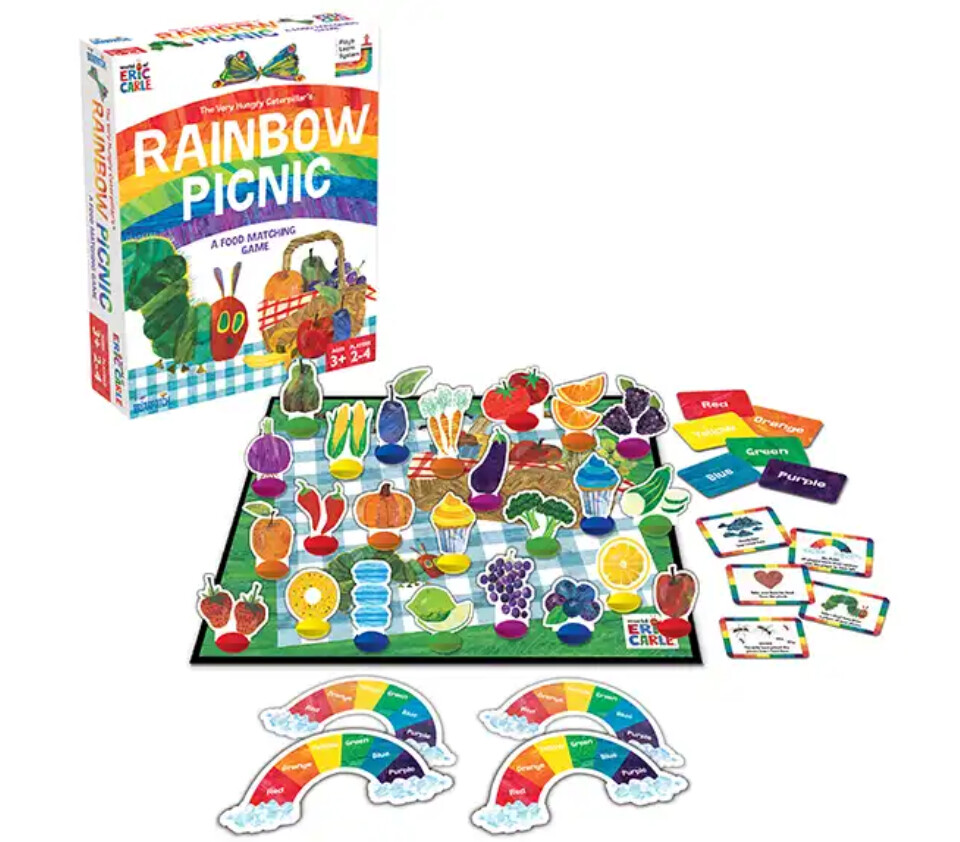 Eric Carle Rainbow Picnic Game