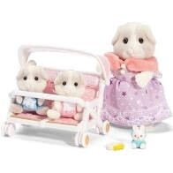 Calico Critter double stroller set