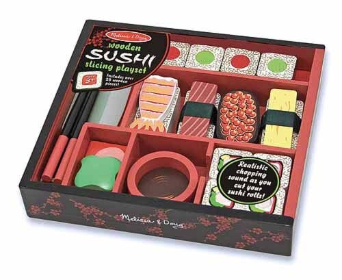 Melissa &amp; Doug sushi slicing play set
