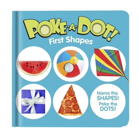 Melissa &amp; Doug little poke-a-dot book: first shapes