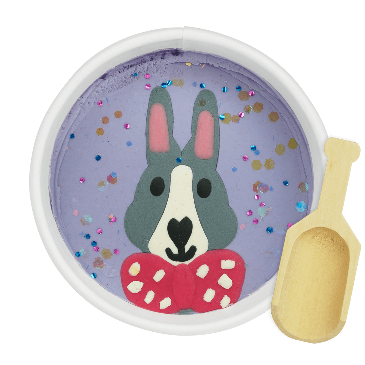 Land Of Dough 7oz Luxe Cup- Bowtie Bunny