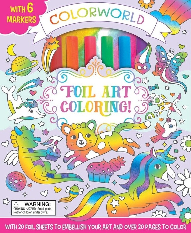 Colorworld: Foil Art Coloring