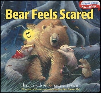 Bear feels scared