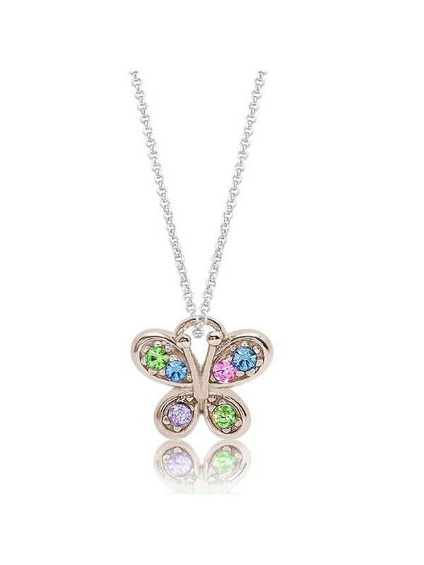 Chanteur butterfly pendant