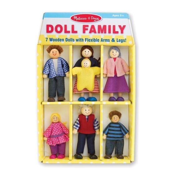 Melissa &amp; Doug doll family