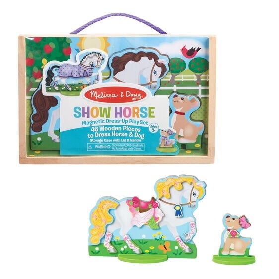 Melissa &amp; Doug magnetic dress-up: Show horse