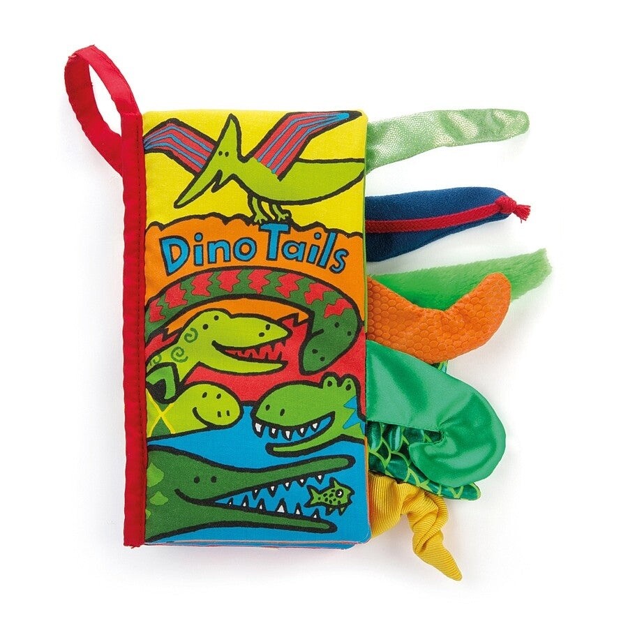 Jellycat Dino Tails Cloth Book