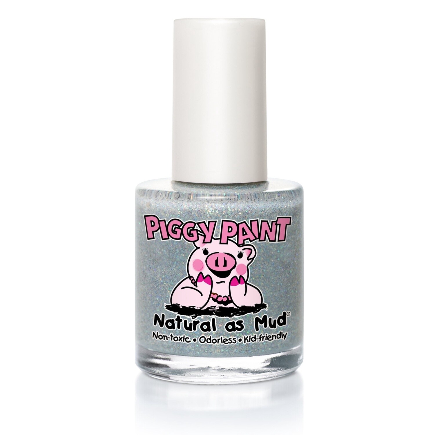 Piggy Paint natural nail polish- Glitter Bug