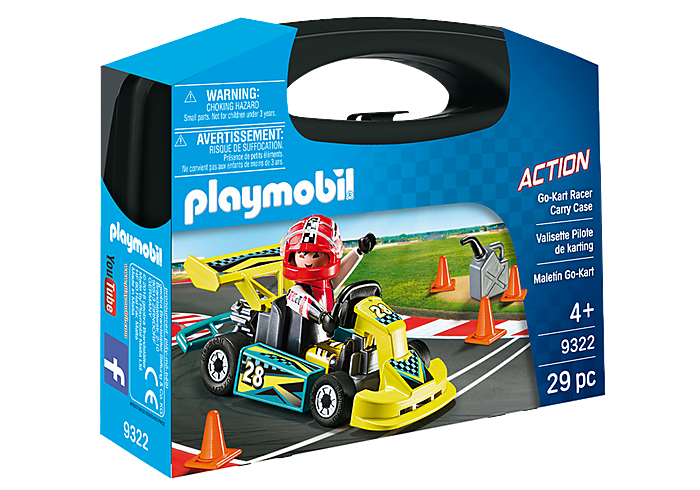 Playmobil go-kart carry case