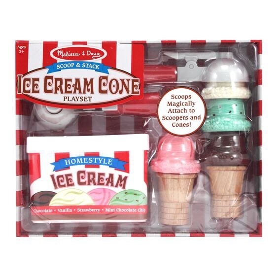 Melissa &amp; Doug ice-cream cone playset