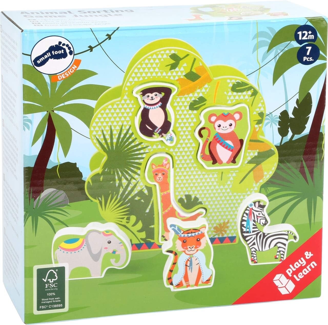 Small Foot Shape Sorting Jungle