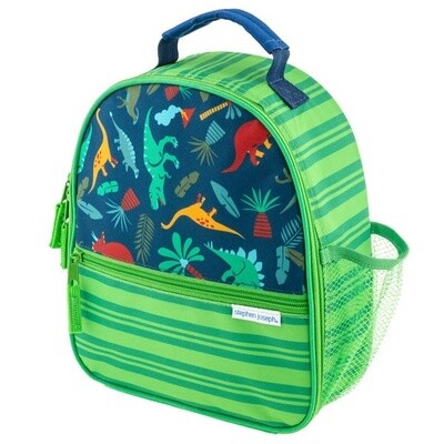 Stephen Joseph Print Lunchbag- Green Dino