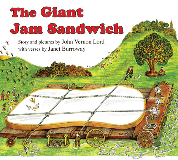 The Giant Jam Sandwich board book