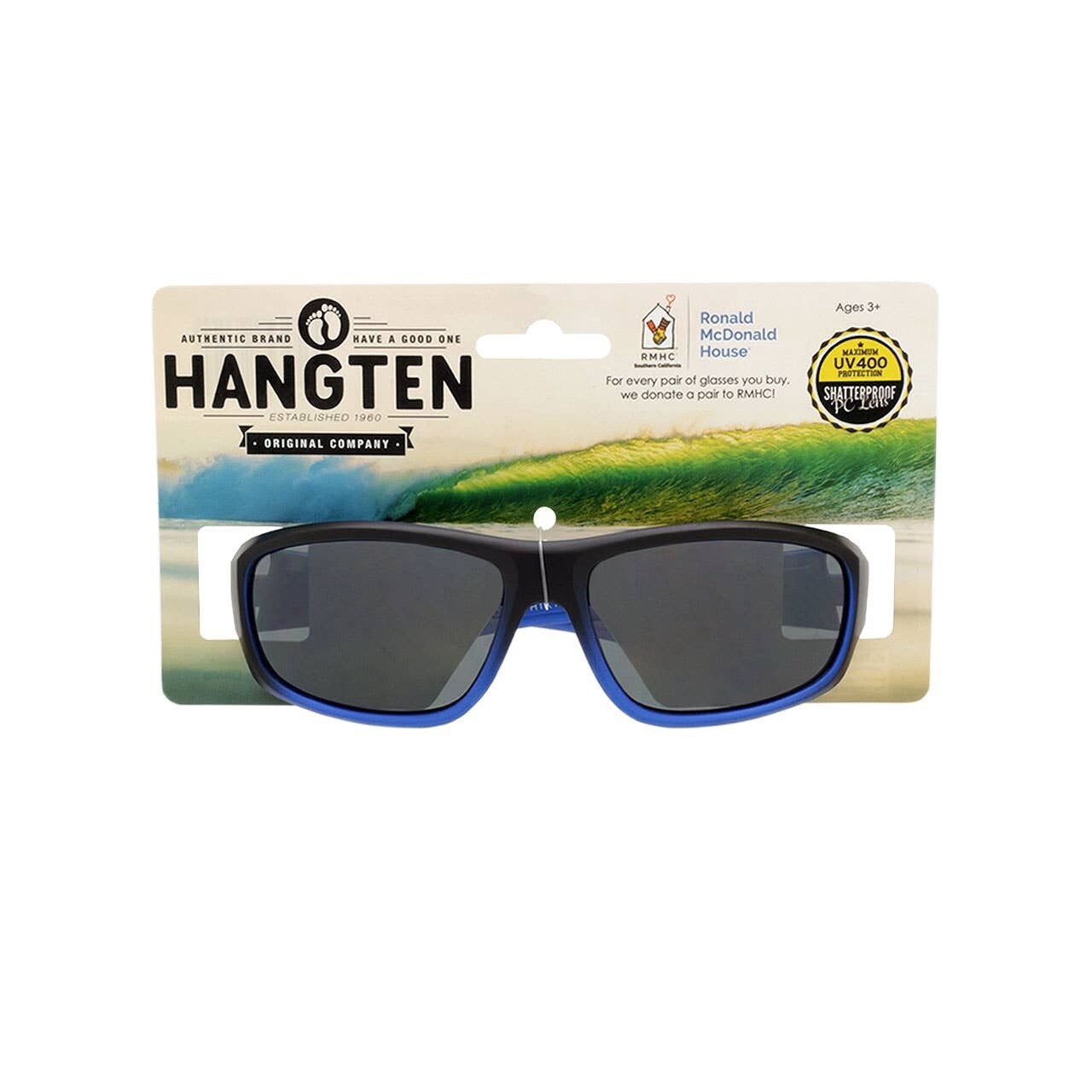 Shark Eyes, Inc - Boys Sport Sunglasses Kids Glasses Summer Cool Hang Ten