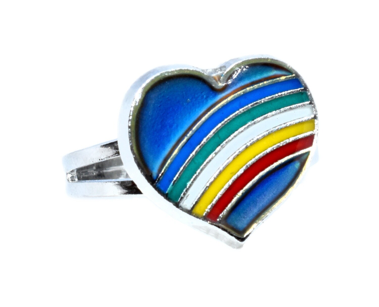 Mood Ring- Rainbow Heart