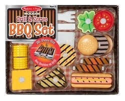 Melissa &amp; Doug grill &amp; serve BBQ set