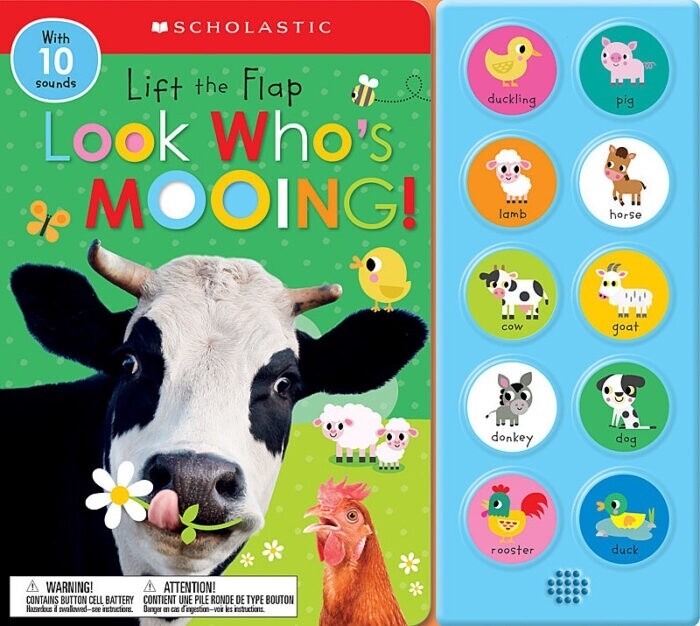 Lift the Flap Look- Who&#39;s Mooing