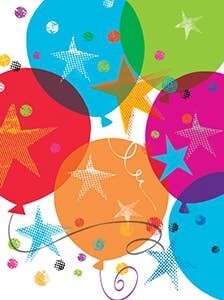 GINA B DESIGNS - Gift Enclosures - Balloons & Stars