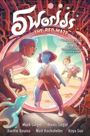 5 worlds Book 3- The Red Maze