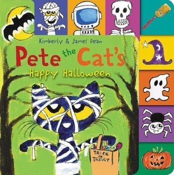 Pete the Cat Happy Halloween- Board Book
