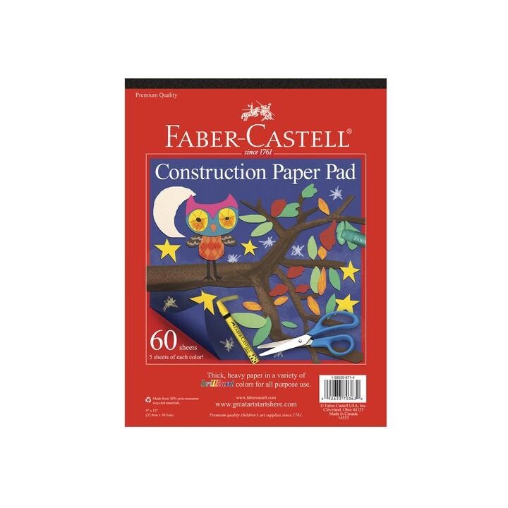 Faber-Castell construction paper