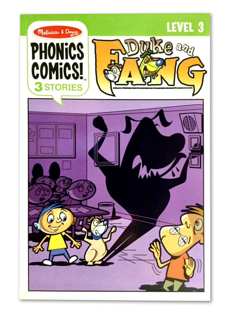 Melissa &amp; Doug phonics comics level 3- duke &amp; fang