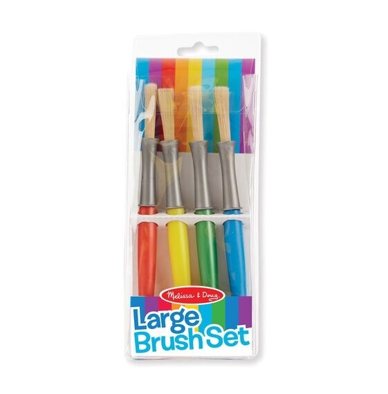 Melissa &amp; Doug 4pk large paint brushes