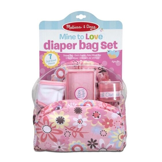 Melissa &amp; Doug doll diaper changing set