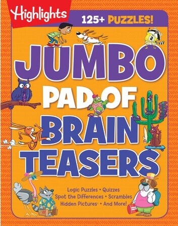 Highlights Jumbo Book of Brain Teasers