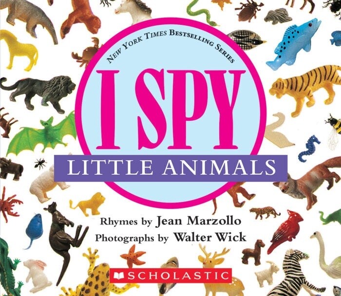 I Spy Board Book- Little Animals
