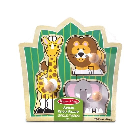 Melissa &amp; Doug jumbo knob jungle puzzle