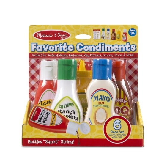 Melissa &amp; Doug favorite condiments