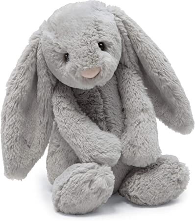 Jellycat Bashful Bunny- Grey (medium)
