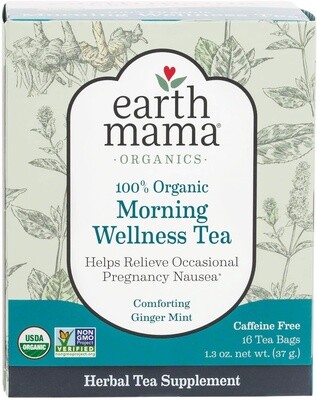 Earth Mama morning wellness tea- 16 bags
