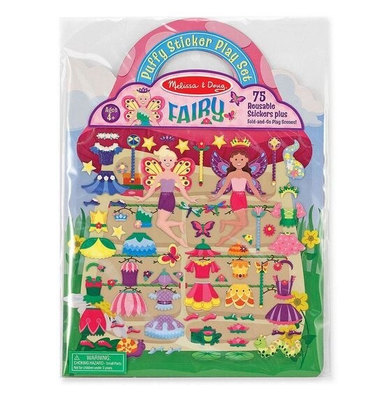 Melissa &amp; Doug puffy sticker playset- fairy