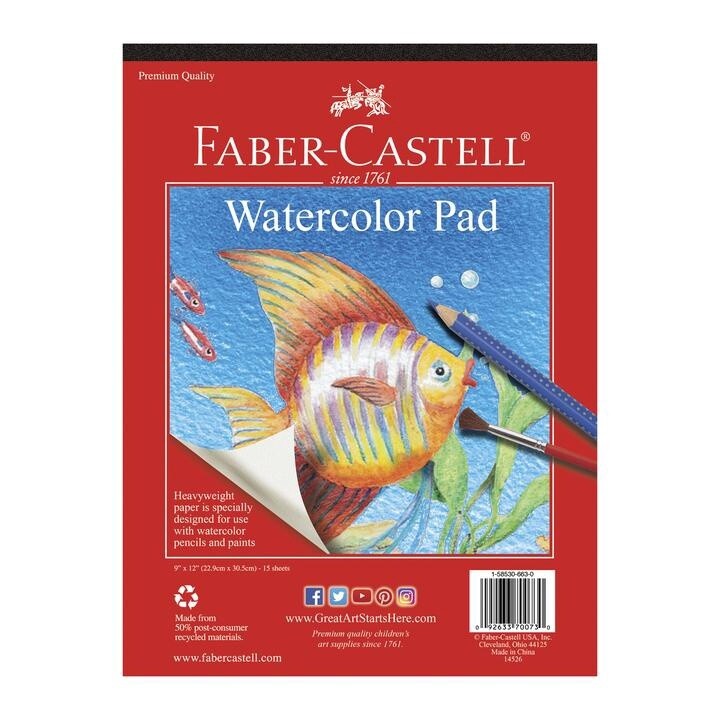 Faber-Castell watercolor paper