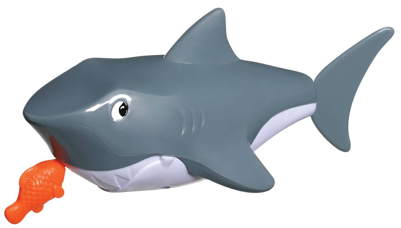 Pull-String Shark Bath Toy