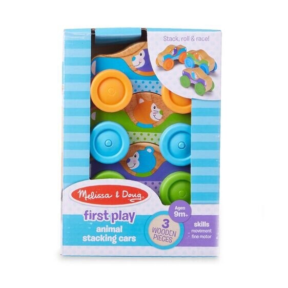 Melissa &amp; Doug animal stacking cars