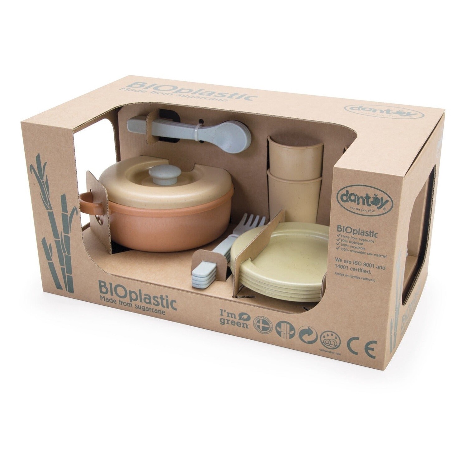 Dantoy BioPlastic Dinner Set