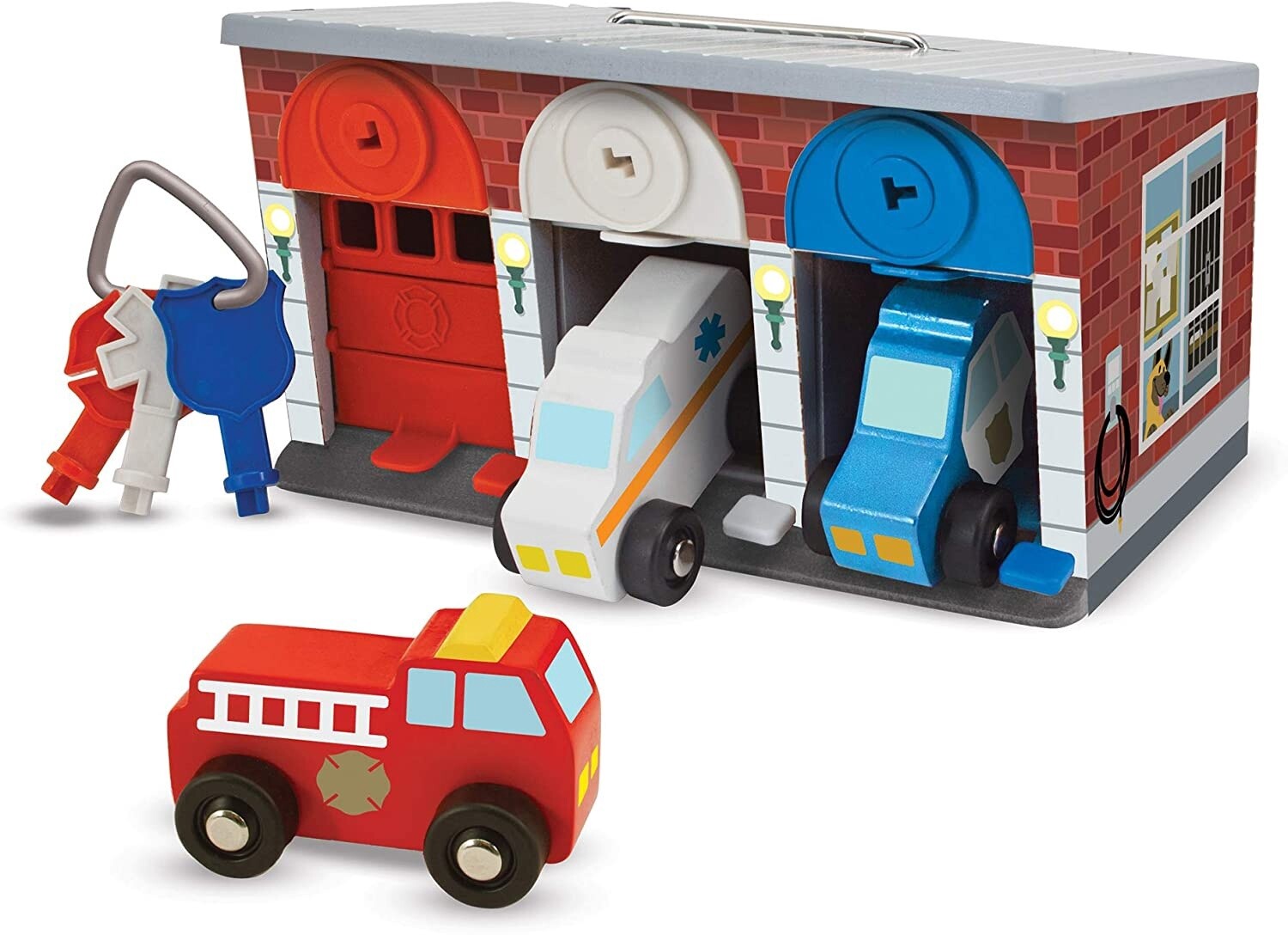 Melissa &amp; Doug Keys &amp; Cars Rescue Garage