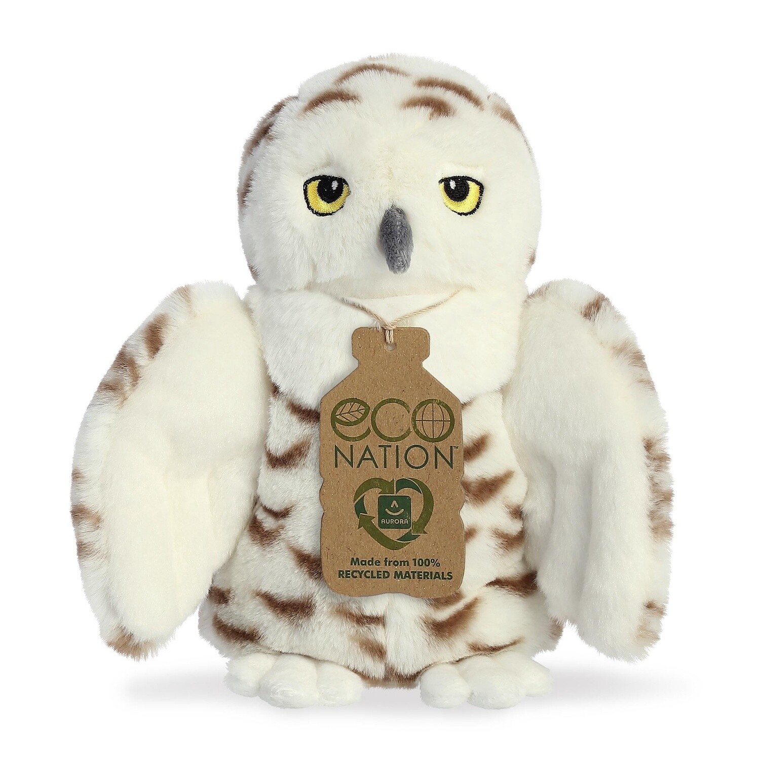 Aurora Eco-Friendly Plush- Snowy Owl