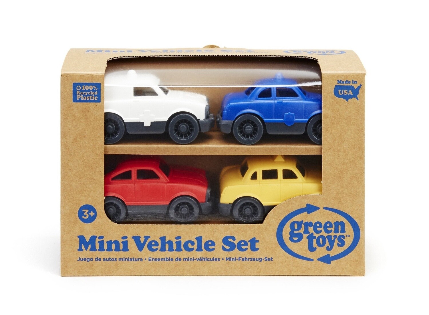 Green Toys mini vehicles- 4pk