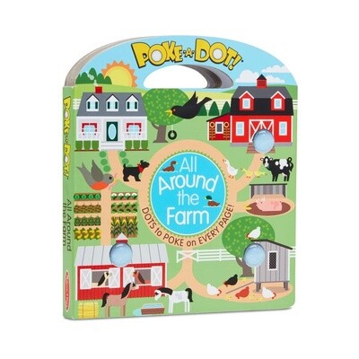 Poke-a-dot take-along book- Sunny Farm
