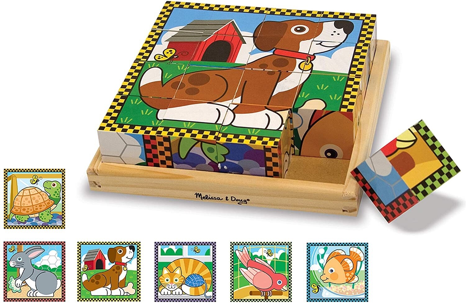 Melissa &amp; Doug pets cube puzzle