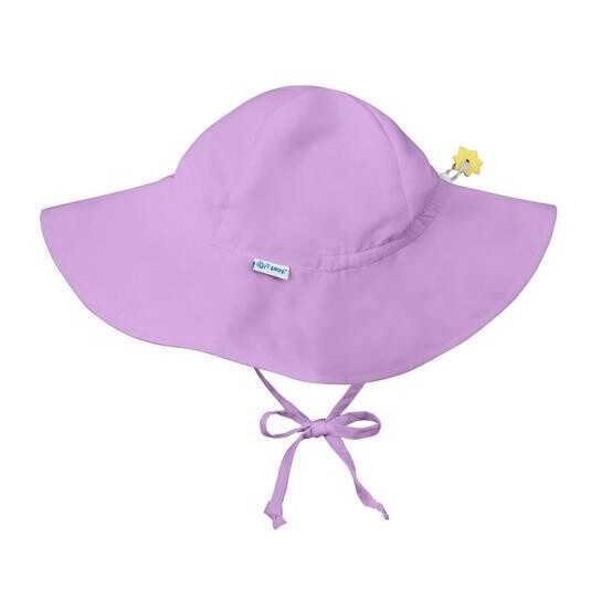 Green Sprouts Toddler Solid Brim Sun Protection Hat- Lavender